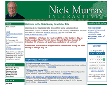 Tablet Screenshot of nickmurraynewsletters.com